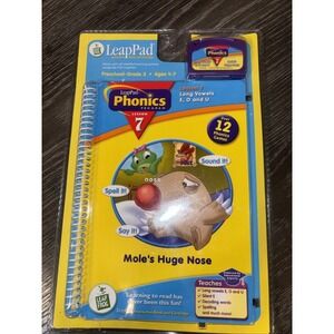 LeapPad LeapFrog Phonics Program Book W/Cartridge Set (4 Years &Up)‎